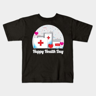 happy health day Kids T-Shirt